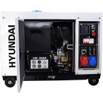Gerador diesel silencioso 7.9KvA tri/monofásico refª HY-DHY8600SE-T HYUNDAI Gerador diesel silencioso 7.9KvA tri/monofásico refª HY-DHY8600SE-T HYUNDAI