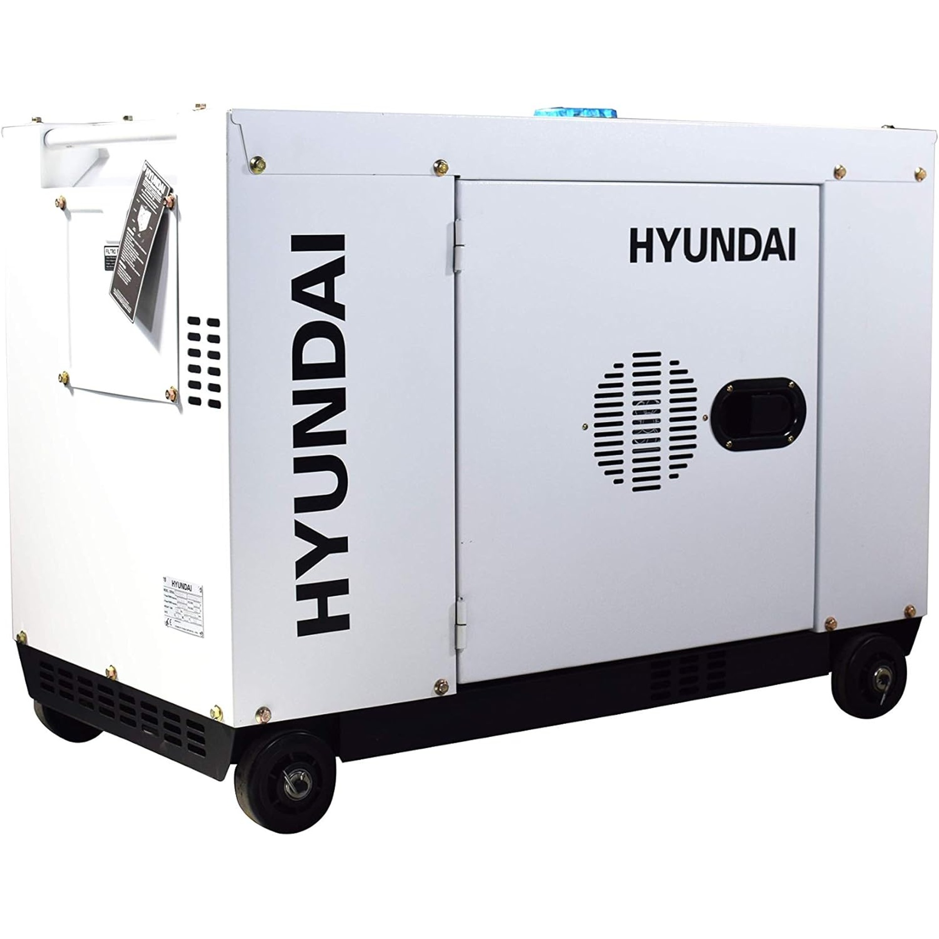 Gerador diesel silencioso 7.9KvA tri/monofásico refª HY-DHY8600SE-T HYUNDAI