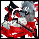 Serra � esquadria telesc�pica TC-SM 2531/2 U [4300805] + Disco 254mm [589561] EINHELL