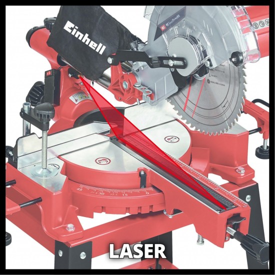 Serra � esquadria telesc�pica TC-SM 2531/2 U [4300805] + Disco 254mm [589561] EINHELL