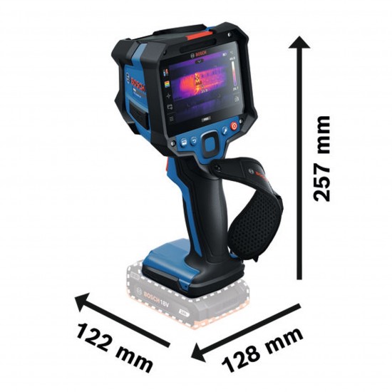 Camara Termica PRO GTC 18V-600-16C refª 0601083700 BOSCH Camara Termica PRO GTC 18V-600-16C refª 0601083700 BOSCH