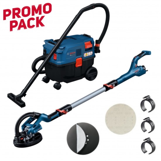 Lixadora tectos GTR 55-225 + Aspirador Universal GAS12-25LS Professional ref� 06017D4000_06019S3100 