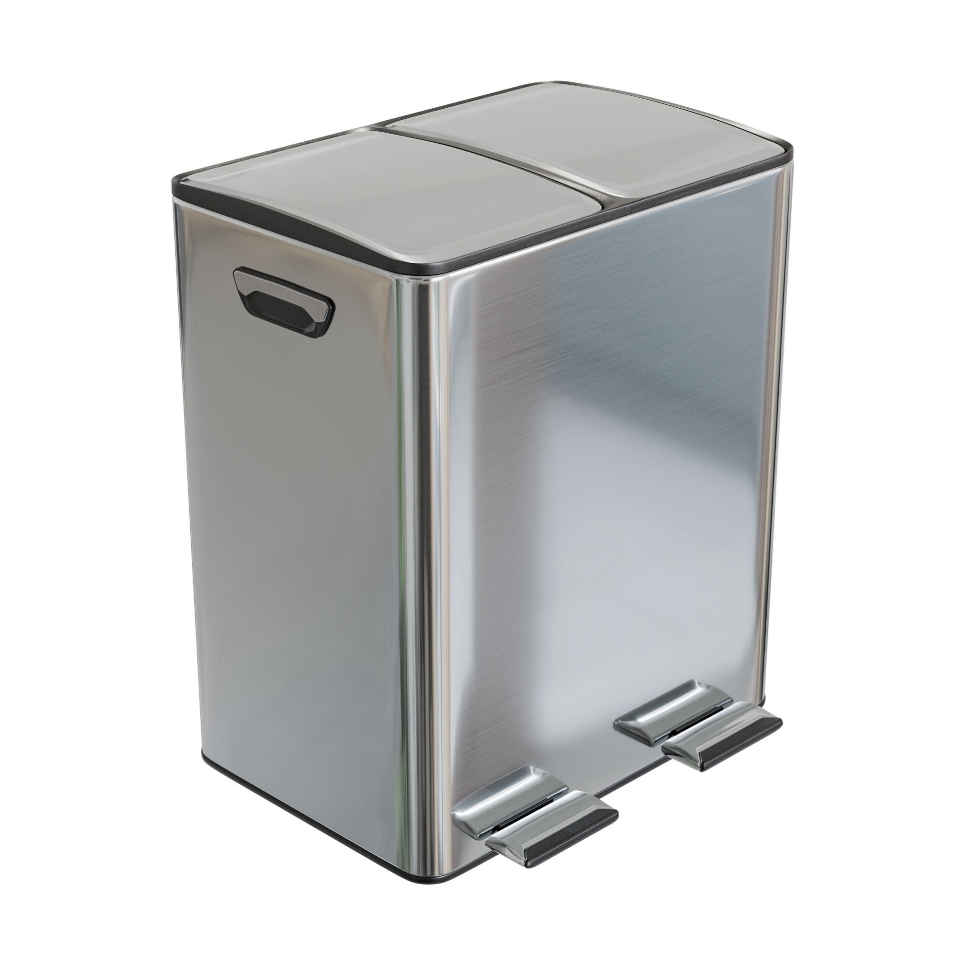 Balde reciclagem 2x20L inox refª 25297 Amig