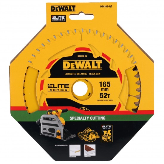 Lâmina para Serra Circular XR 165x20mm 52D refª DT4102-QZ DEWALT Lâmina para Serra Circular XR 165x20mm 52D refª DT4102-QZ DEWALT