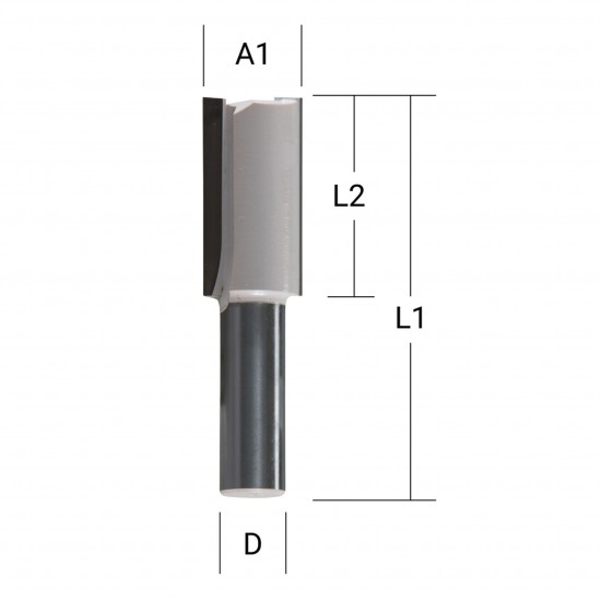 Fresa reta 12mm Encabadouro 12mm refª D-10198 MAKITA Fresa reta 12mm Encabadouro 12mm refª D-10198 MAKITA