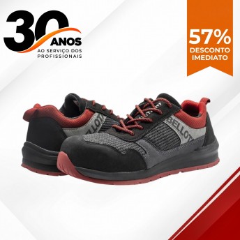 Sapato de segurança Street S1P Vermelho refª 72350BR BELLOTA Sapato de segurança Street S1P Vermelho refª 72350BR BELLOTA