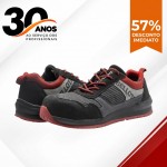 Sapato de seguran�a Street S1P Vermelho ref� 72350BR BELLOTA