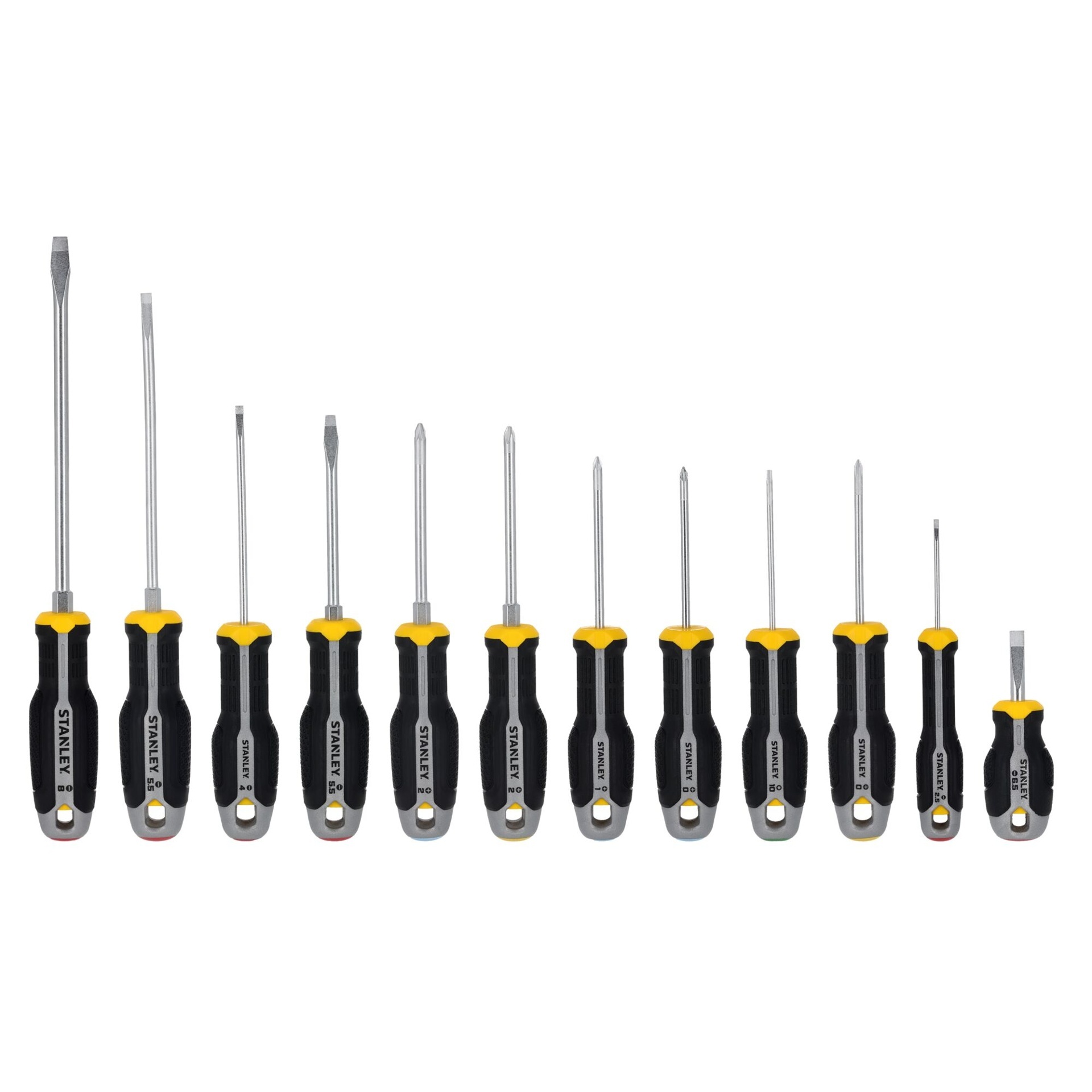 Conjunto Chaves Phillips/Fendas FATMAX® (12un) refª FMHT65439-0 STANLEY