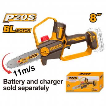 Mini Podadora 20V 20Cm + Bat 2A + Carregador  ref� CGSLI2088 IngCo