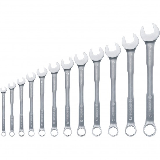Kit Chaves combinadas 6-19mm refª 1600A03AH4 BOSCH Kit Chaves combinadas 6-19mm refª 1600A03AH4 BOSCH