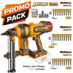 Pregadora p/bet�o 20V +Pregos P/Bet�o 27mm (1000p�) + Pregos P/Bet�o 32mm (1000p�) + Pregos P/Bet�o 