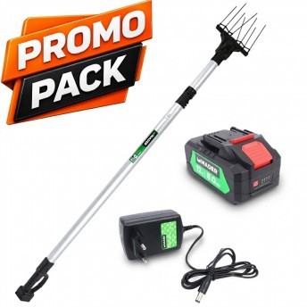 Kit Varejador de Azeitonas, 12V, 340W [69633] + Bateria 12V 8.0Ah [69650] + Carregador 12V 3A  [6965