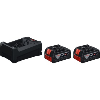 Kit 2 baterias GBA 18v 5.0Ah + carregador GAL 12/18v  ref� 4053423623741 BOSCH