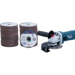 Rebarbadora GWS 750 + 200 discos 115mm refª 061599767P BOSCH Rebarbadora GWS 750 + 200 discos 115mm refª 061599767P BOSCH